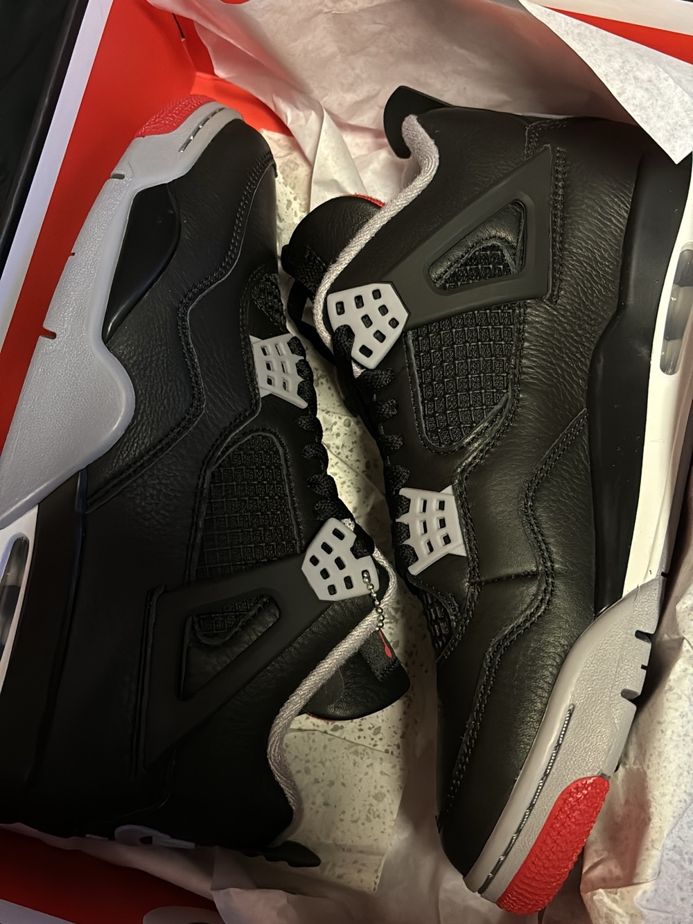 Jordan Men's Black, Red & Gray Sneakers